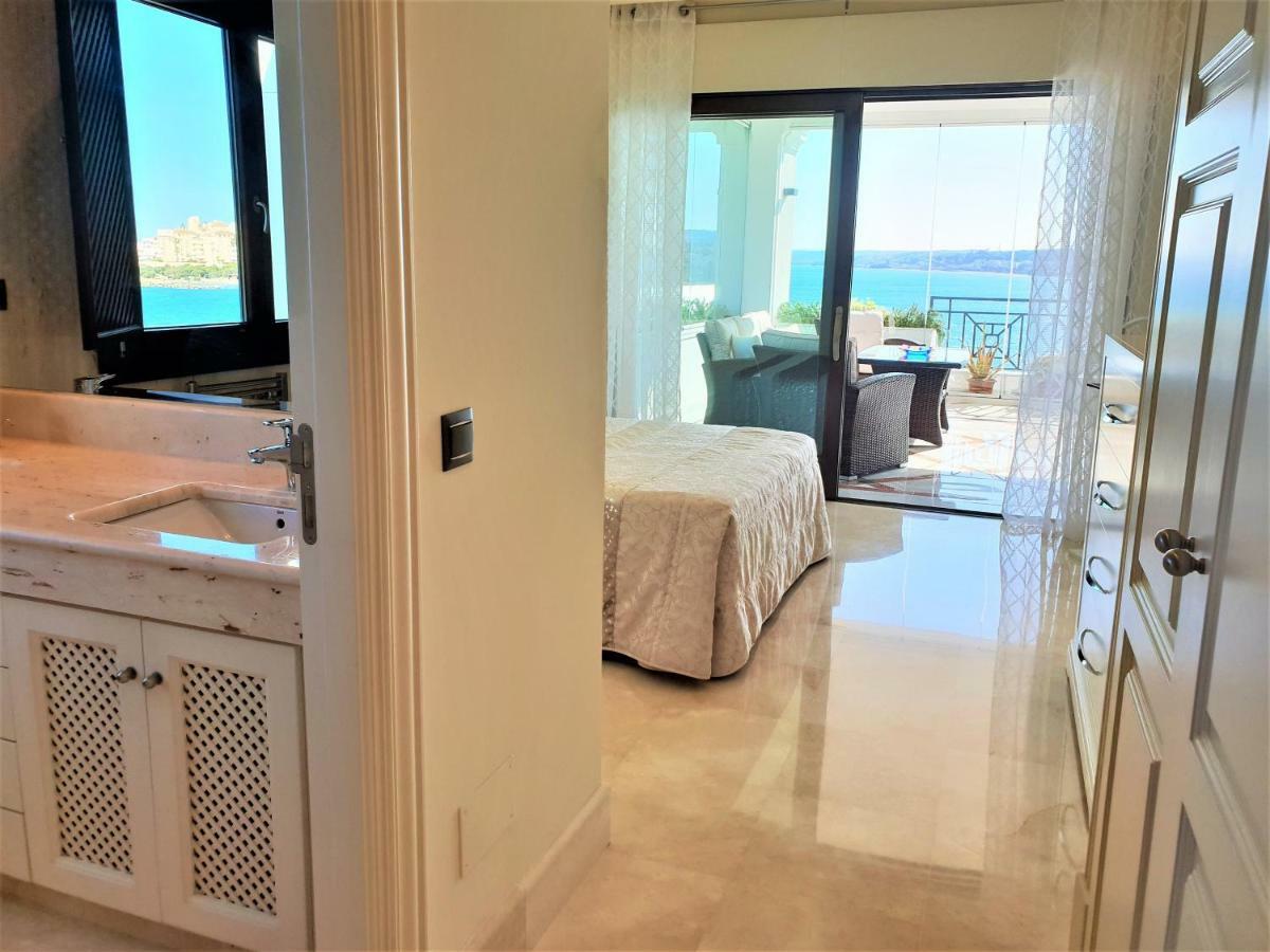 Luxury Apartment Frontal To The Sea In Estepona Doncella Beach Εξωτερικό φωτογραφία