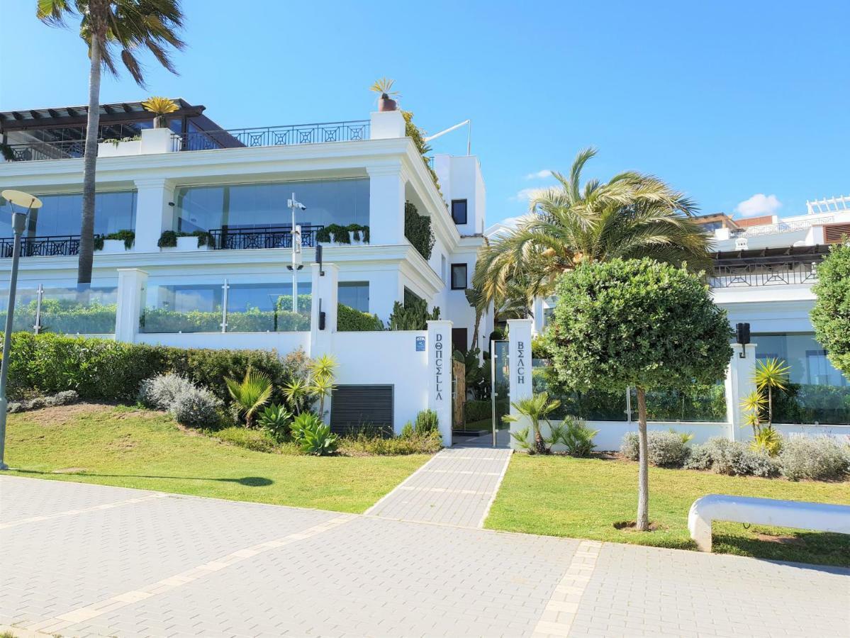 Luxury Apartment Frontal To The Sea In Estepona Doncella Beach Εξωτερικό φωτογραφία