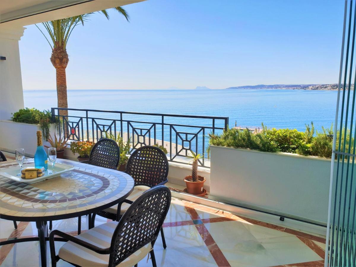 Luxury Apartment Frontal To The Sea In Estepona Doncella Beach Εξωτερικό φωτογραφία
